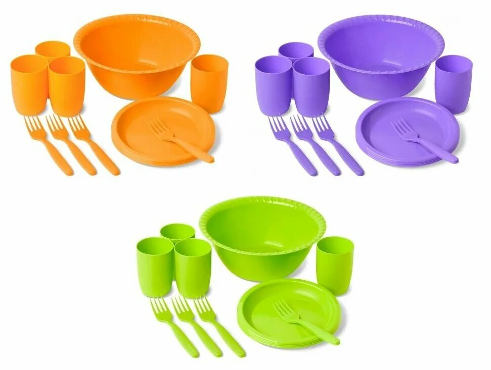 набор посуды для пикника антонио на 4 персоны с69 martika. кухонная утварь из пластмассы. набор пластиковой посуды. набор для пикника inturistic на 6 персон. мартика с67 набор посуды.