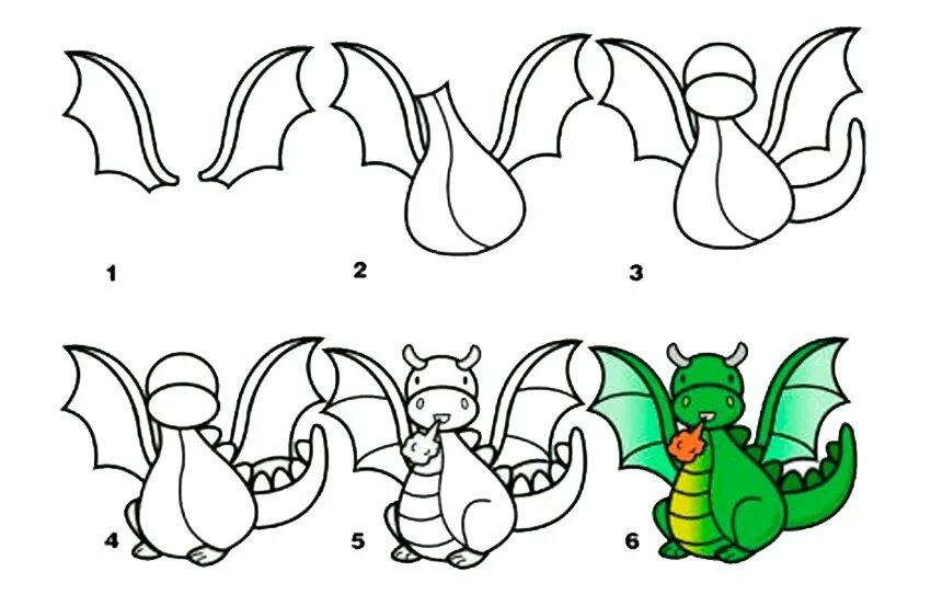 Рисунок дракончика на новый год. Поэтапное рисование дракона для детей. Схема рисования дракона для детей. Дракон для рисования для детей. Поэтапные рисунки драконов для детей.