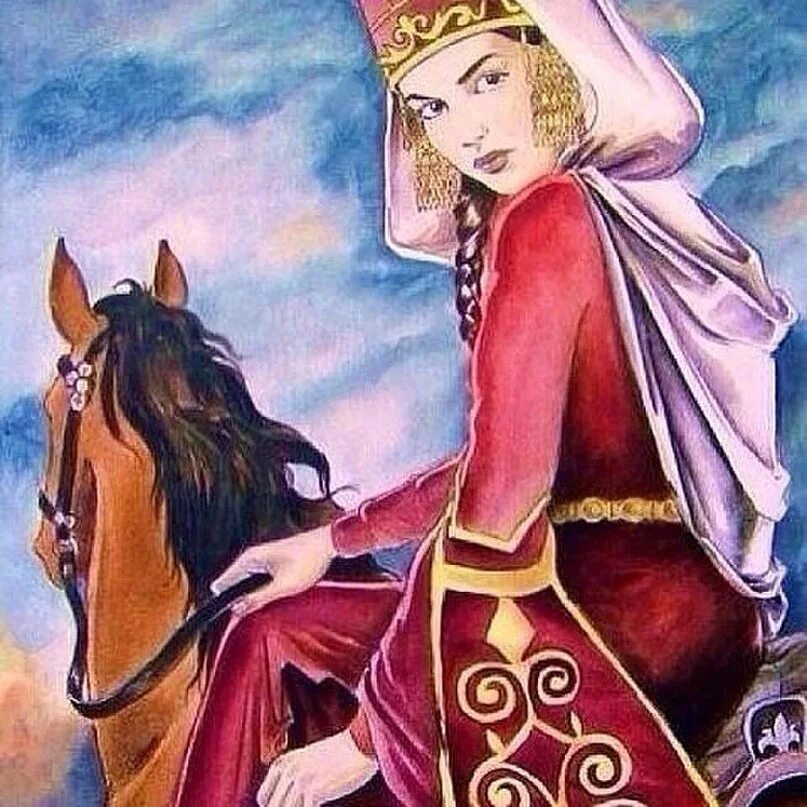 Томирис скифская царица. Киргизия эпос «манас». Томирис сакская царица. Шатана нартский эпос. Сатаней нарт эпос.