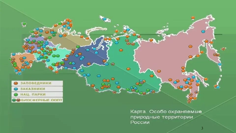 Крупнейшие заповедники россии на карте. Карта особо охраняемые природные территории России заповедники. Карта заповедников заказников и национальных парков России. Площадь ООПТ В России. ООПТ России ООПТ.