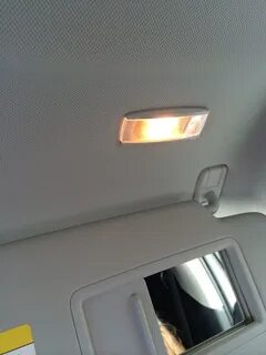 Лампочка подсветки козырька