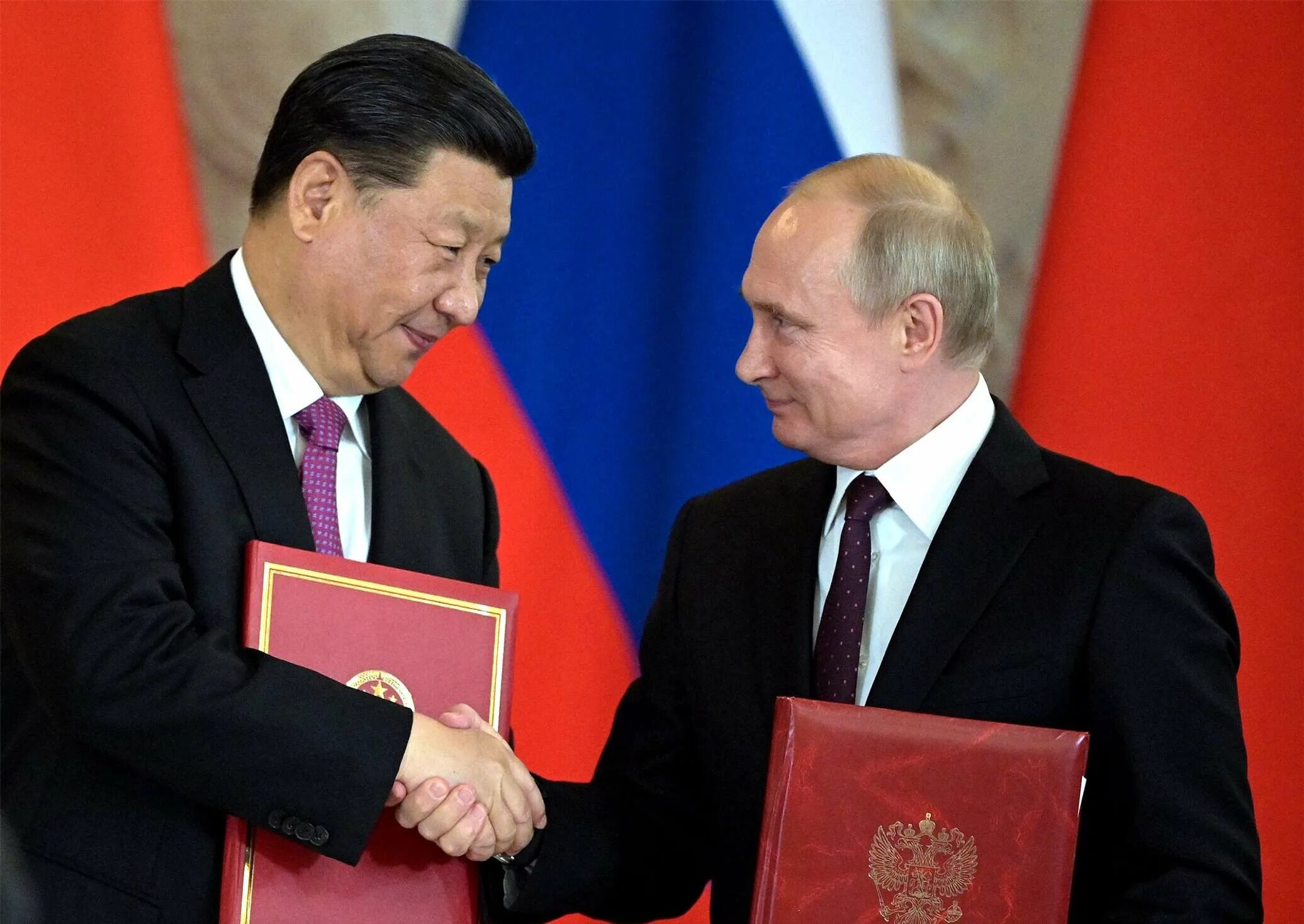 Россия и Китай Дружба.