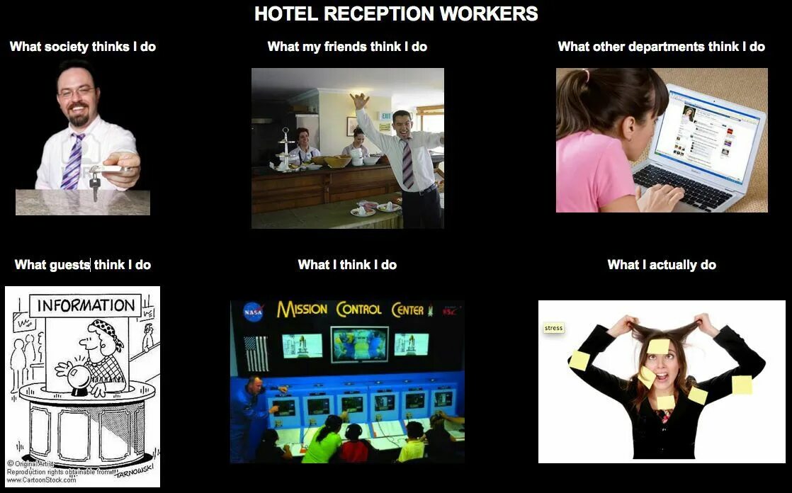 You live in hotel me