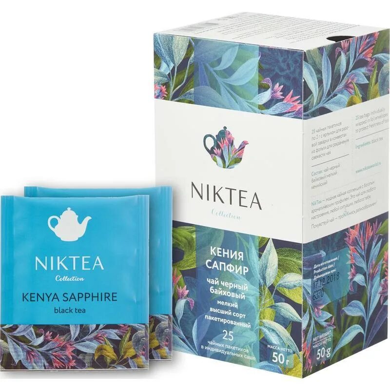 Чай niktea купить. Чай NIKTEA пакетиках Кения. Чай никти Кения сапфир. Чай никти черный Кения 25 пак. NIKTEA чай в пакетиках.