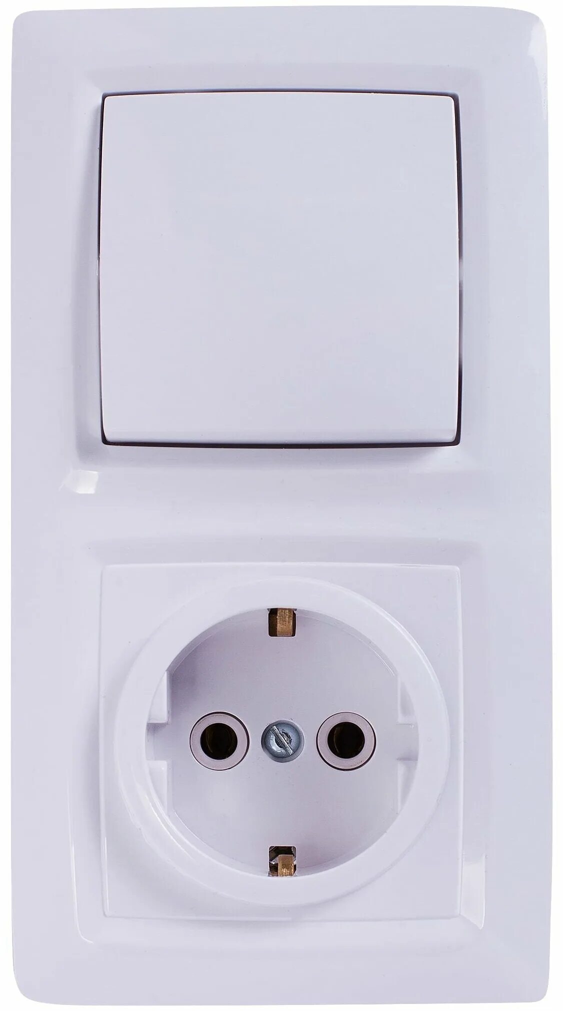 блок комбинированный schneider electric blanca blnbs102211,10а, с заземлением, белый. выключатель встраиваемый reone 1 клавиша, цвет белый. блок сп бквр-411 селена 1-кл. блок розетка выключатель шнайдер. с заземлением.