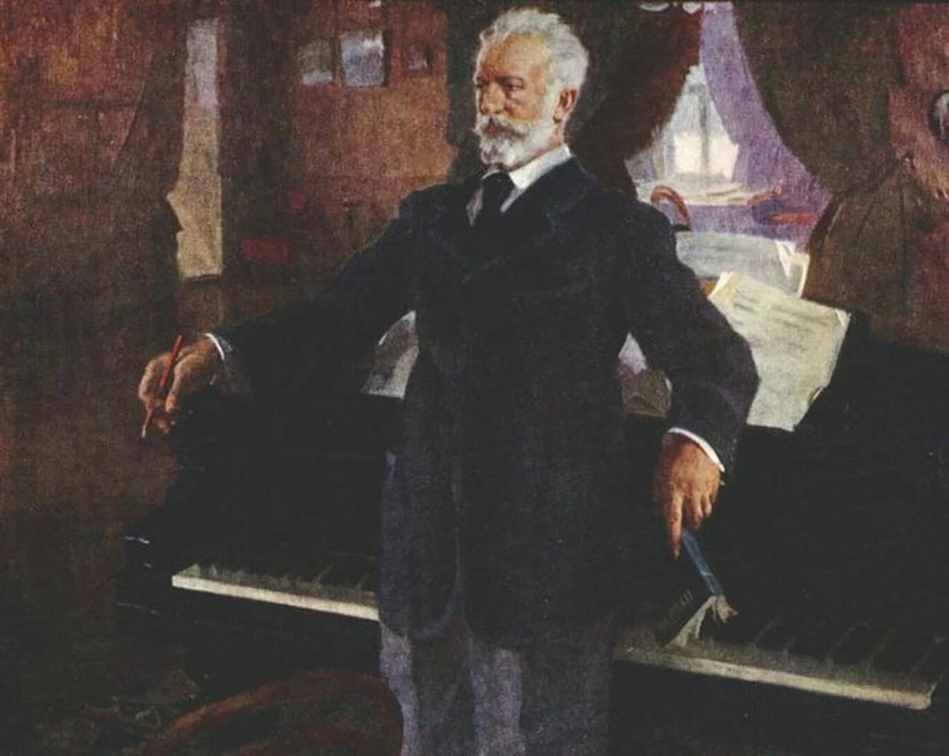Какой великий композитор был известным. Чайковский композитор.