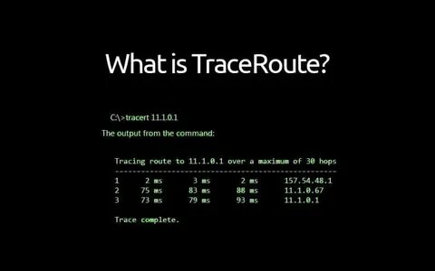 Route tracer