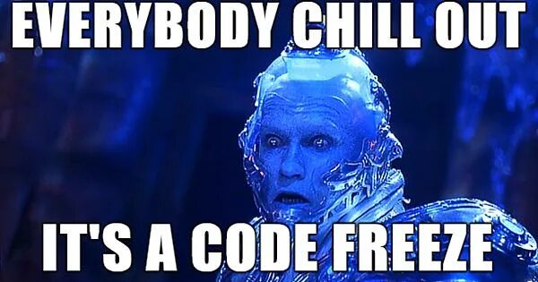 Code freeze