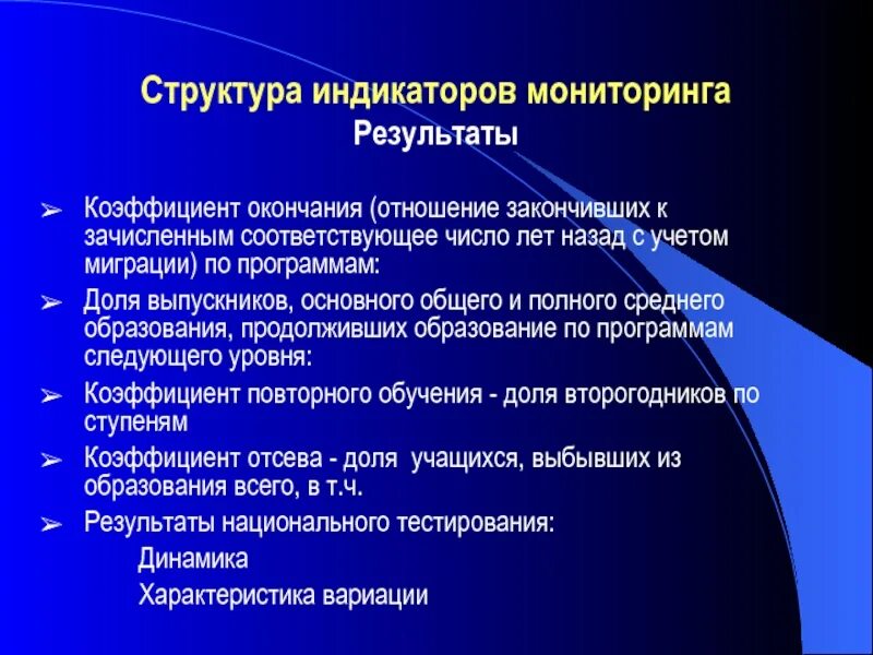 Организация повторного обучения. Индикаторы мониторинга. Индикаторы в образовании это. Мониторинг индикаторов рисков. Индикаторам структуры.