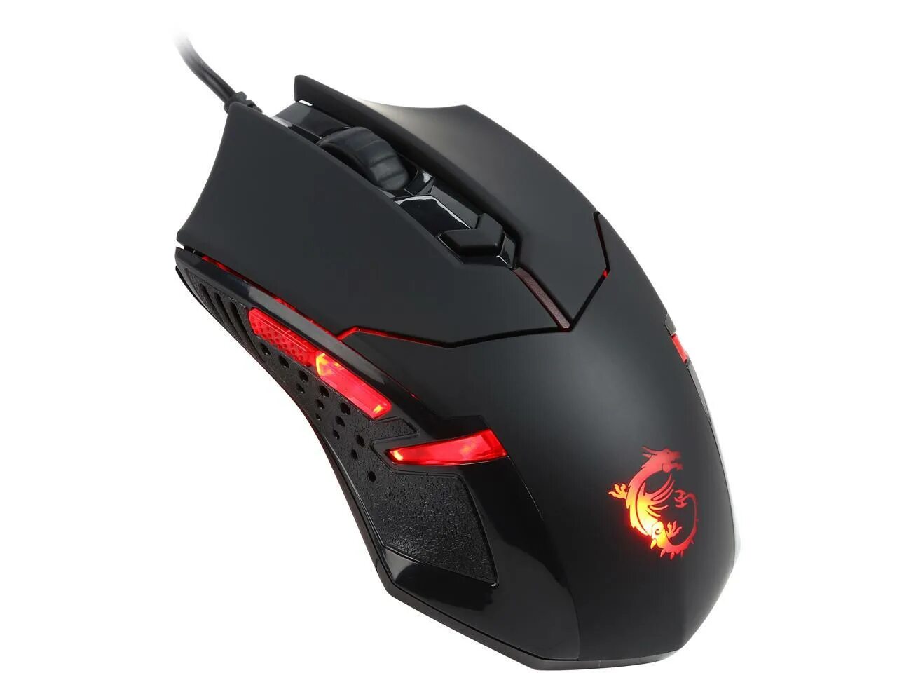 MSI Interceptor DS b1. Игровая мышь. Мышка с красной подсветкой. MSI Mouse. 1 игровая мышь