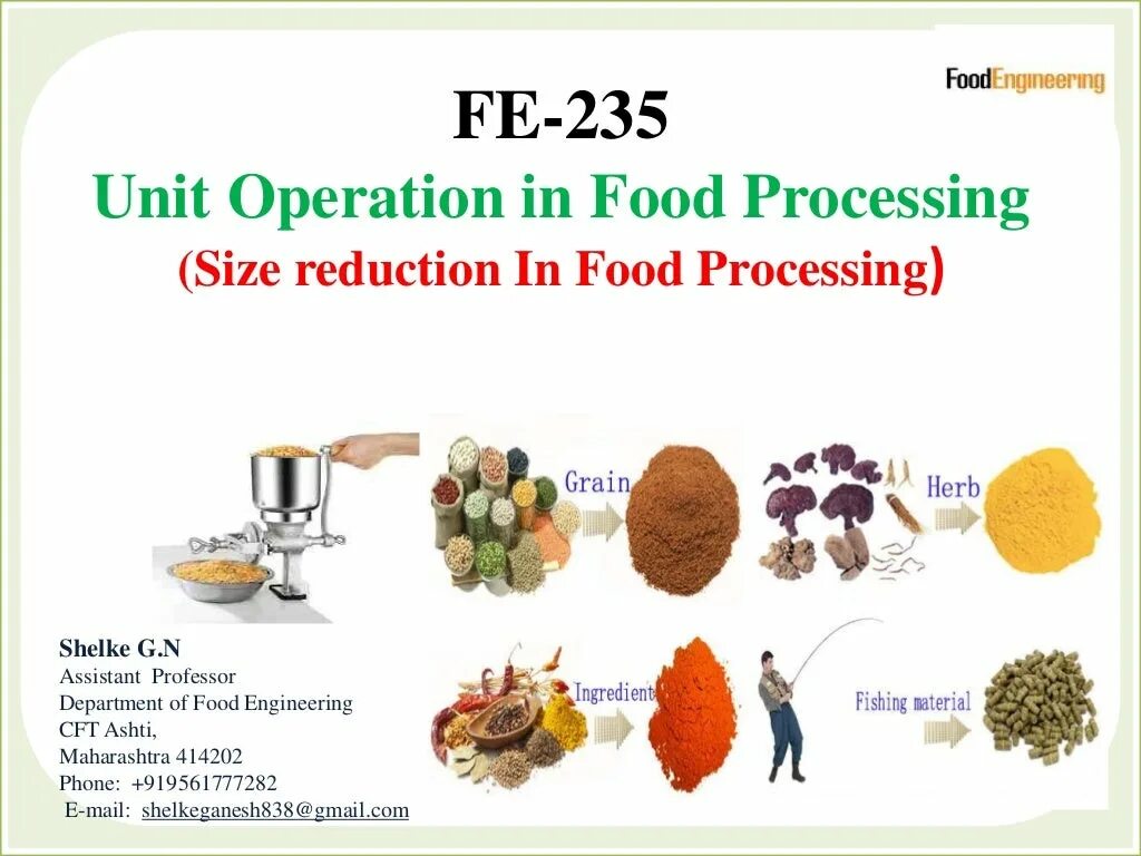 Size reduction. Winding Size reduction. Processed food. Photo Size reduction site.