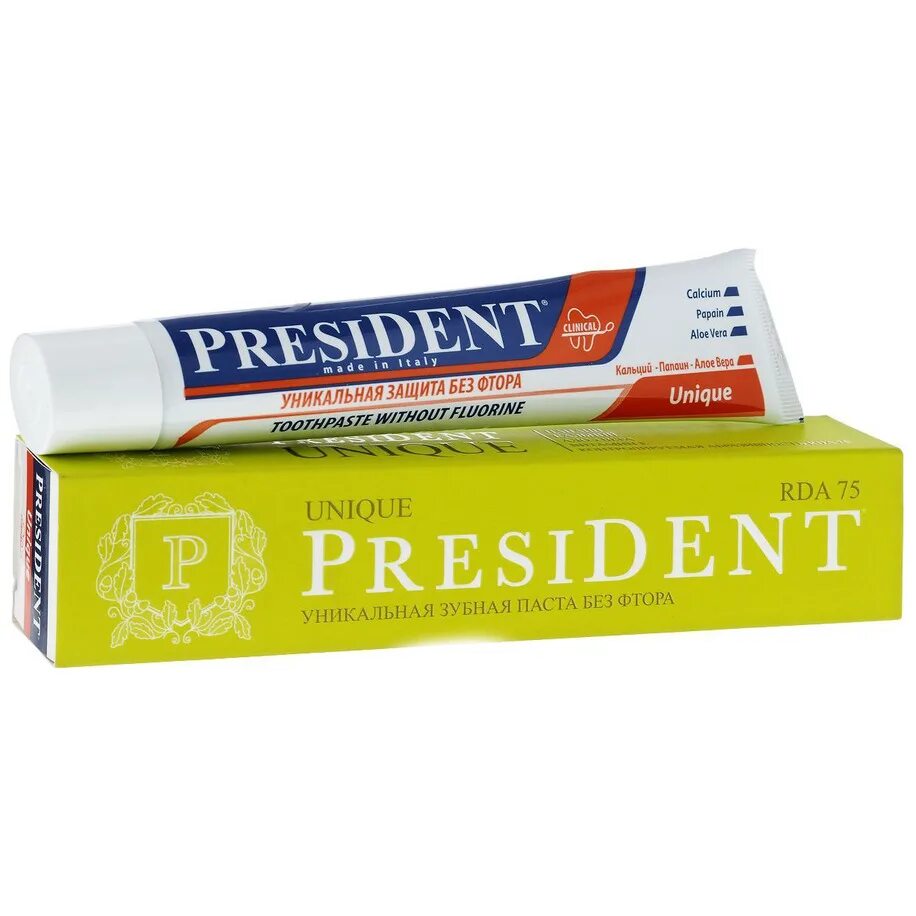 President unique зубная паста. Зубная паста без фтора 75 мл. Зубная паста Duraphat 5000.