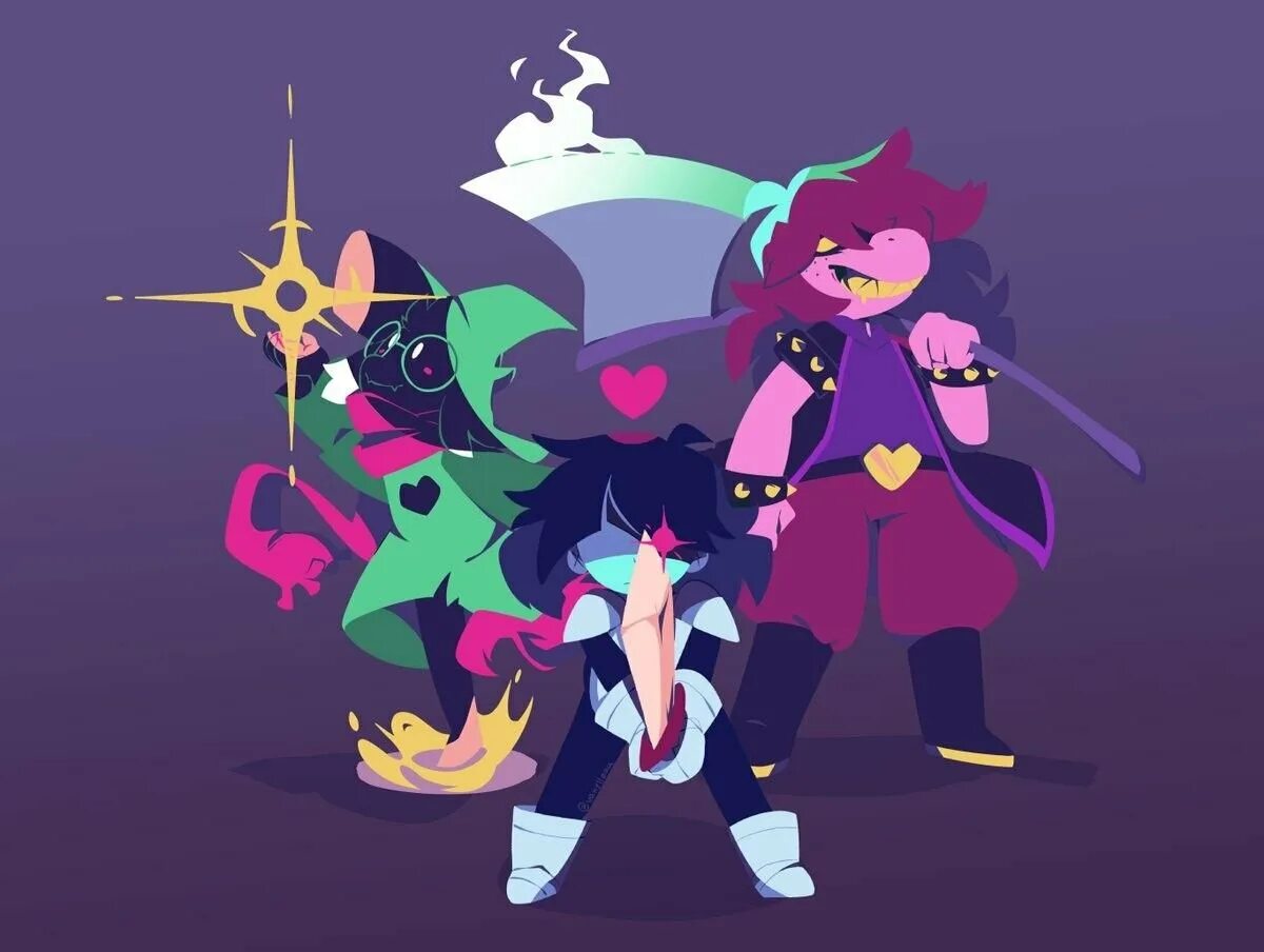 Дельтарун 2 глава дата выхода. Deltarune. deltarune kris ralsei and susie. spamton дельтарун. deltarune арт.