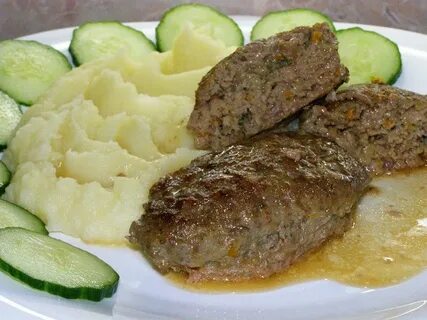 Пюрешка с котлеткой
