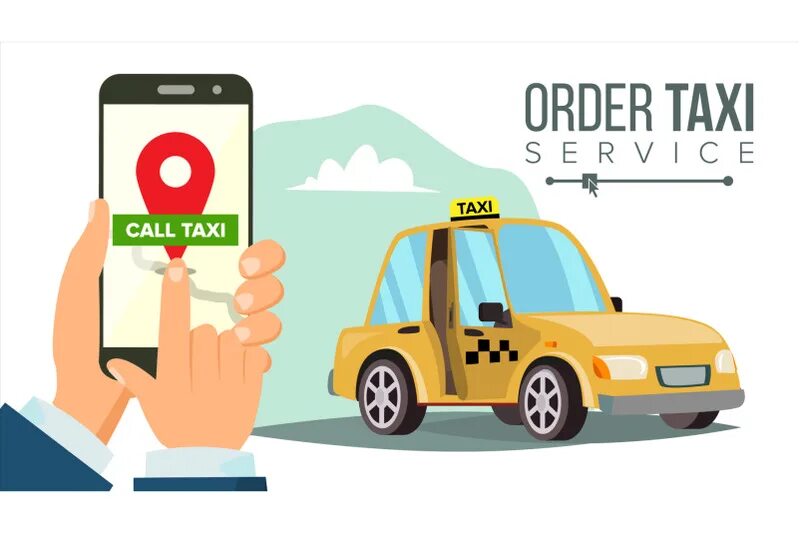 Taxi ordering. Call a Taxi. Order a Taxi. Такси вектор. Иконки такси для мобильного приложения.