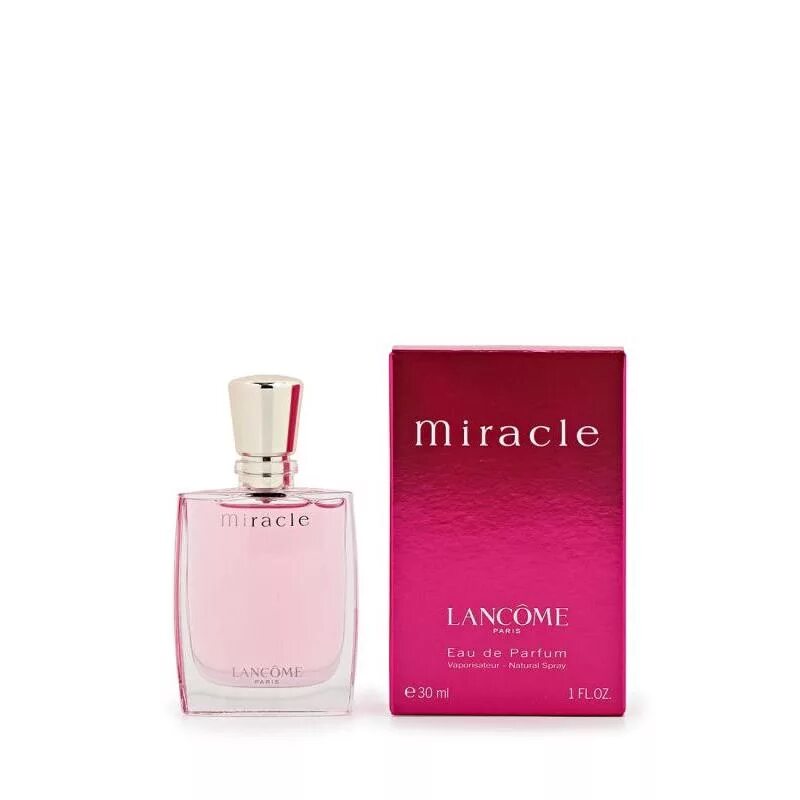 Lancome miracle цены. Lancome Miracle 30. Ланком Миракл парфюмерная вода. Lancome Miracle 30 мл. Lancome Miracle туалетная вода и парфюмерная вода.