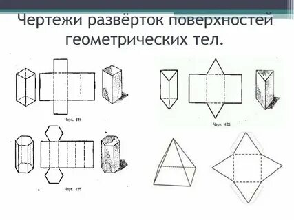 Чертеж развертки 7 класс