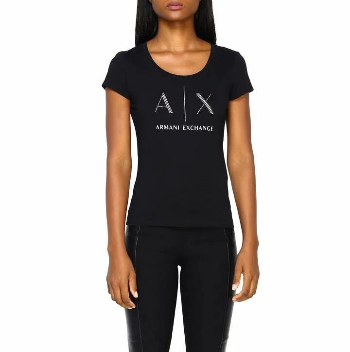 Armani women. Костюм женский Армани Exchange. Armani Exchange аутлет футболки. Костюм Армани эксчендж. Футболка Армани эксчендж женская.