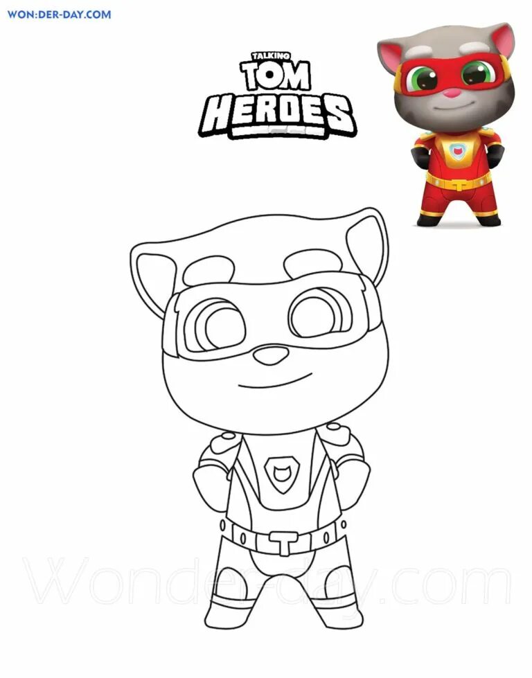 Том герой нарисовать. Talking tom heroes раскраска. раскраски том и анджела герои. том герои джинджер. talking tom супергерой джинджер.