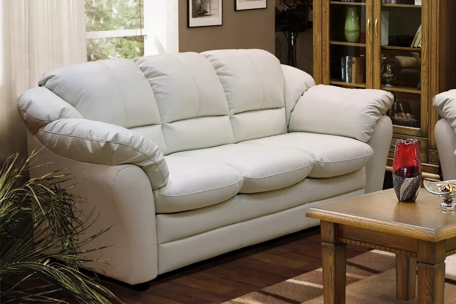 диван кожзам раскладной. белый кожаный диван. диван из кожзама. диван-кровать релакс boom milk. кожаный диван бежевый.