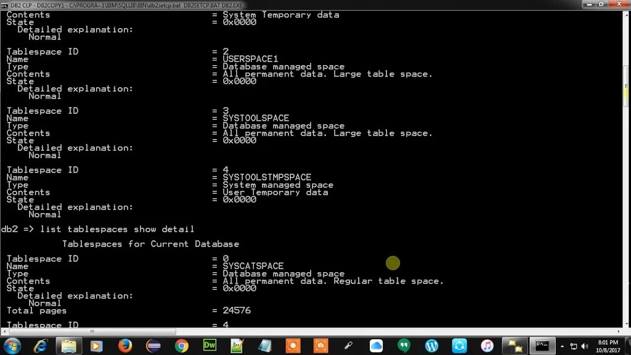 Command db