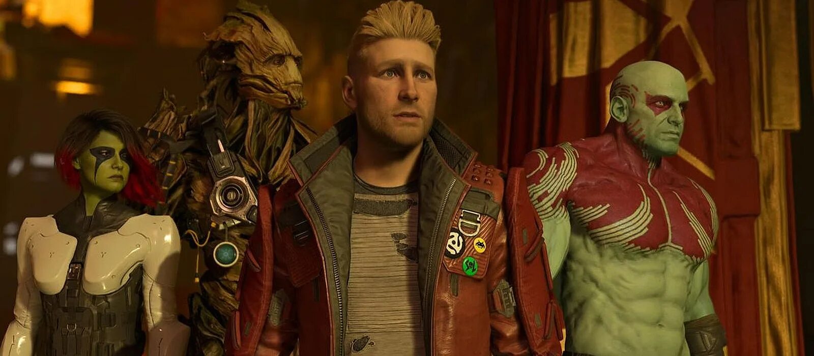Marvel guardians of the galaxy d3d12. Стражи Галактики игра 2022. Звёздный Лорд Стражи Галактики игра. Стражи Галактики игра 2021 Гамора. Игра Стражи Галактики 2021 Питер КВИЛ.