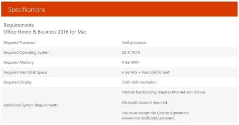 Системные требования microsoft
