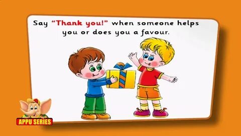 We teach our children