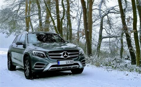 Зимний mercedes