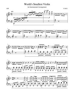 Smallest violin текст