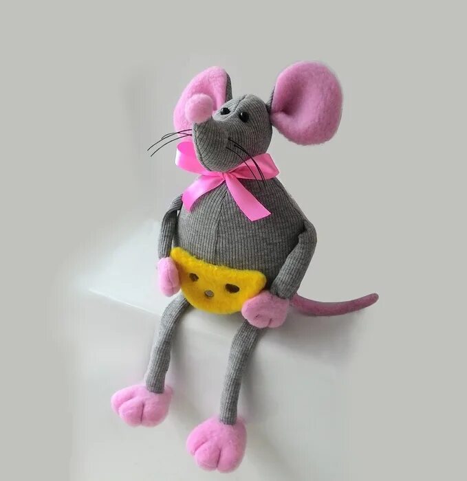 мышка фетр. мышь своими руками. мышь игрушка. мышонок из природного материала. мышь из фетра.