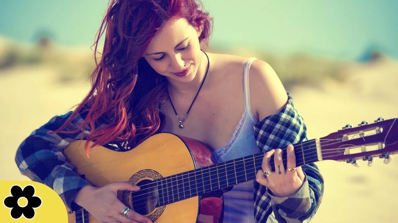 Талантливая девушка. Игра на гитаре. Гитара для души. Очень красивая гитара. Гитара песни для души слушать