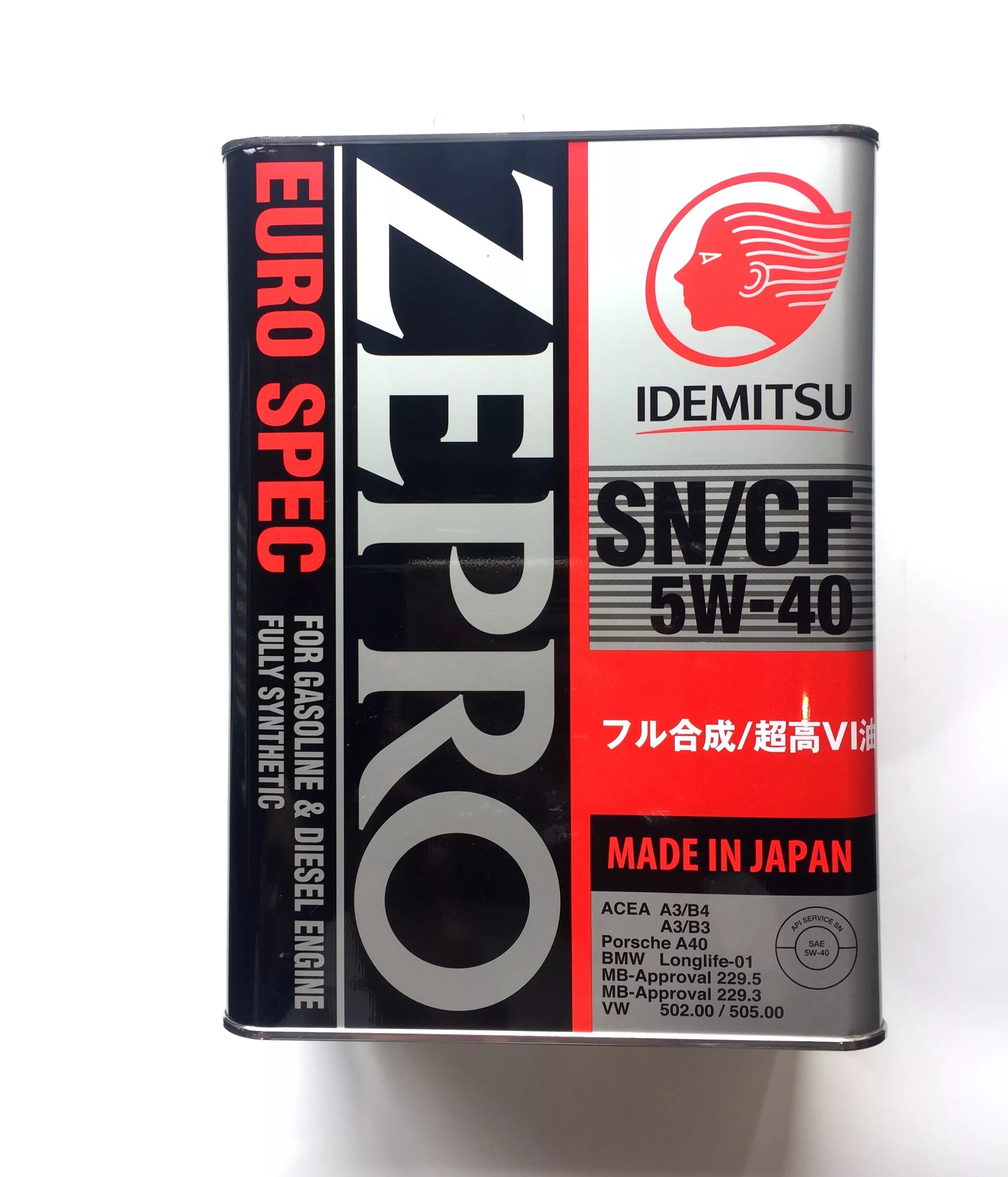 Масло идемитсу оригинал. Моторное масло Zepro 5w40. Идемитсу 5w40. Idemitsu Zepro Euro spec 5w 40 20 л. Моторное масло Idemitsu Zepro Euro spec.