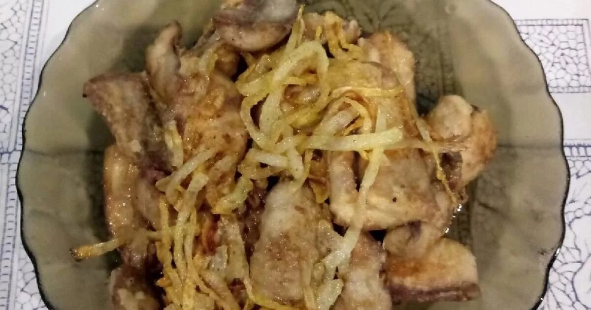 рецепт молоки лососевых на сковороде с луком