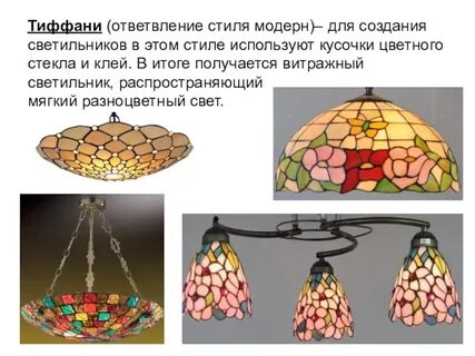 Светильники технология