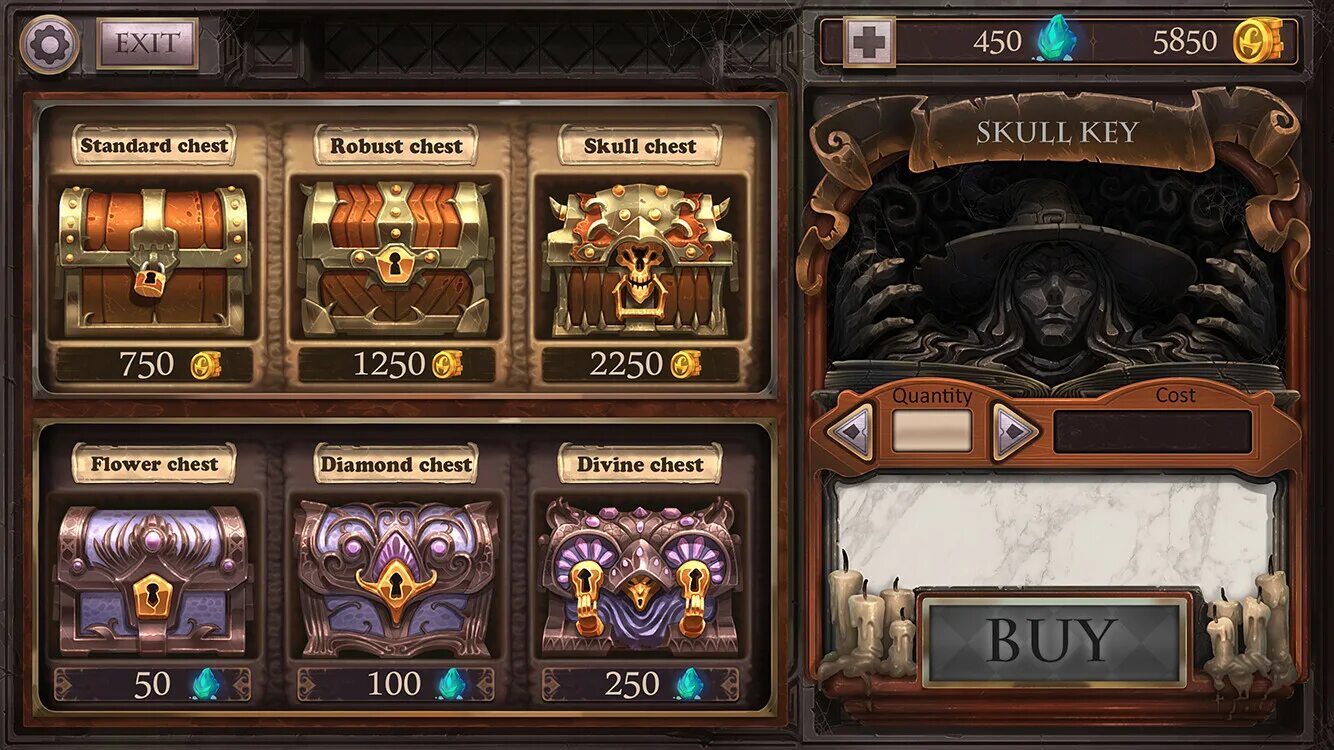 Game user interface