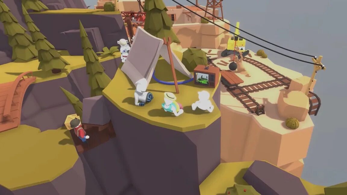 Игра хьюман фол флэт. Фол флат. Игра human: fall flat. Human fall flat превью. Игра fall flat.