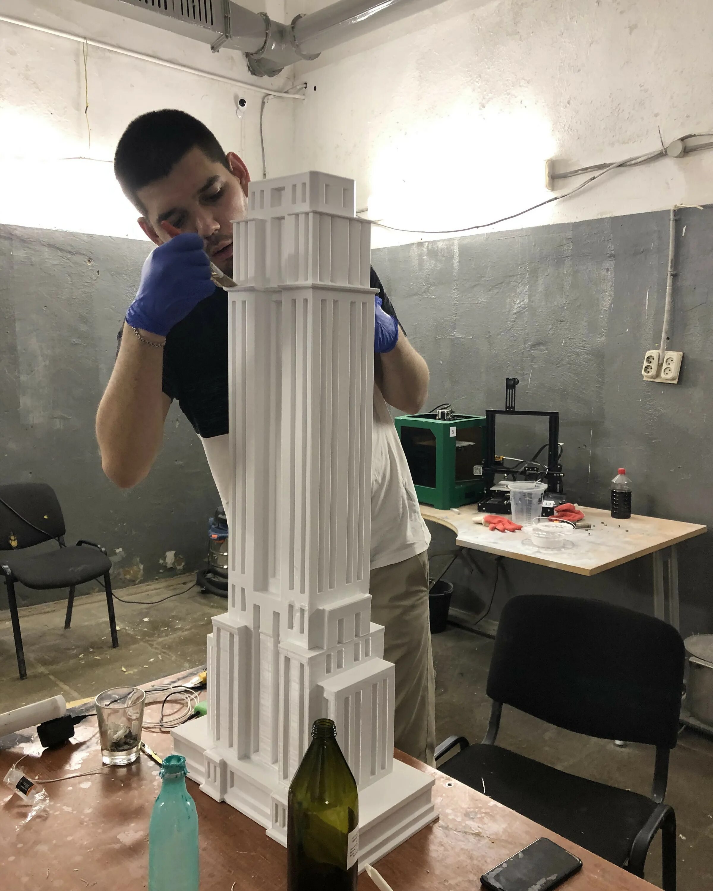 Башня для 3д принтера. Башня 3д принтера бесплатно. 3d моделирование и печать. детали на 3д принтере. башня 3d принтер.