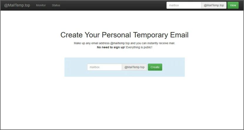 Mailtemp