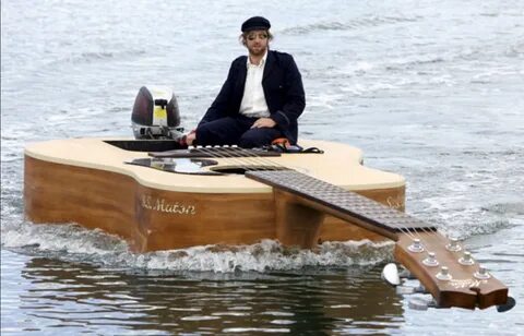 Guitar-boat.