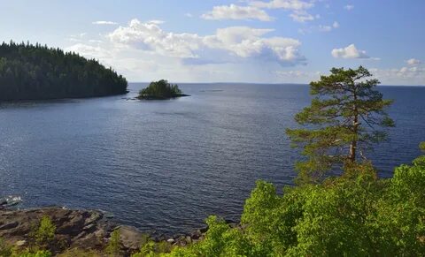 Ладожское озеро село