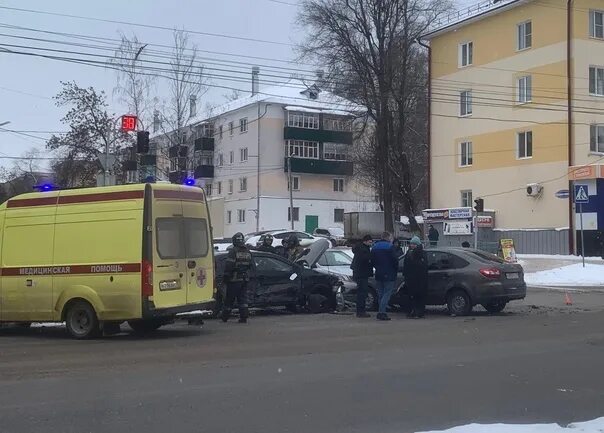 Авария в саранске вчера