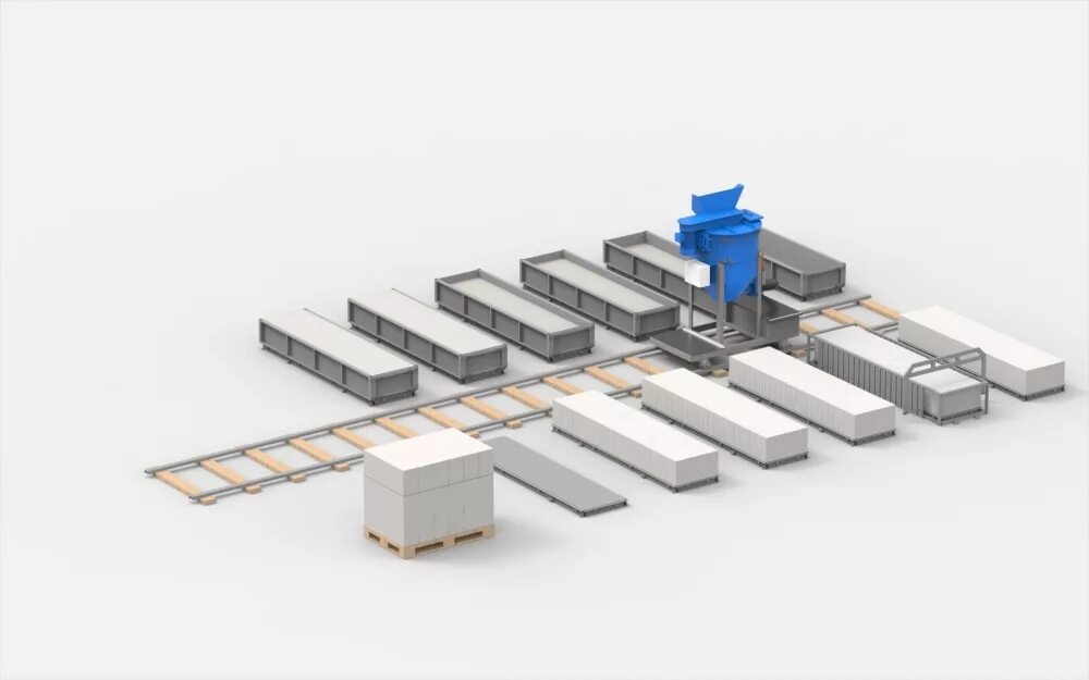 Оборудование для газобетона. Мини линия АСМ 10. Линия производства газобетонных блоков. Линии для производства неавтоклавного газобетона. Вист оборудование для производства блоков газобетона.
