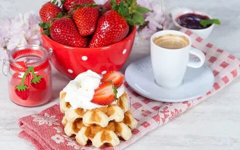 Доброе утро вкусняшки с надписью