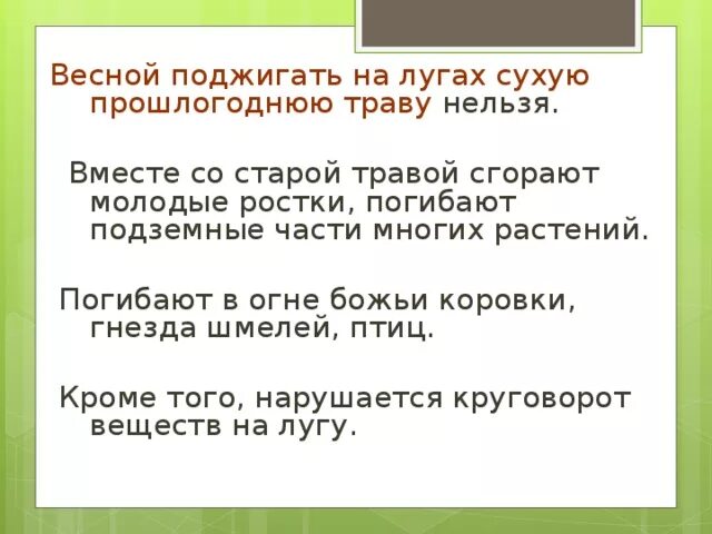 Почему весной запрещена. Весной поджигать на лугах сухую прошлогоднюю траву. Почему нельзя весной поджигать на лугах прошлогоднюю траву. Почему весной нельзя поджигать старую траву. Почему нельзя поджигать сухую траву на лугах весной.