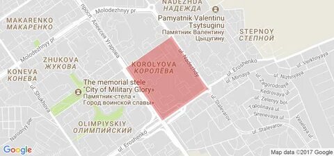 Карта старого оскола с домами
