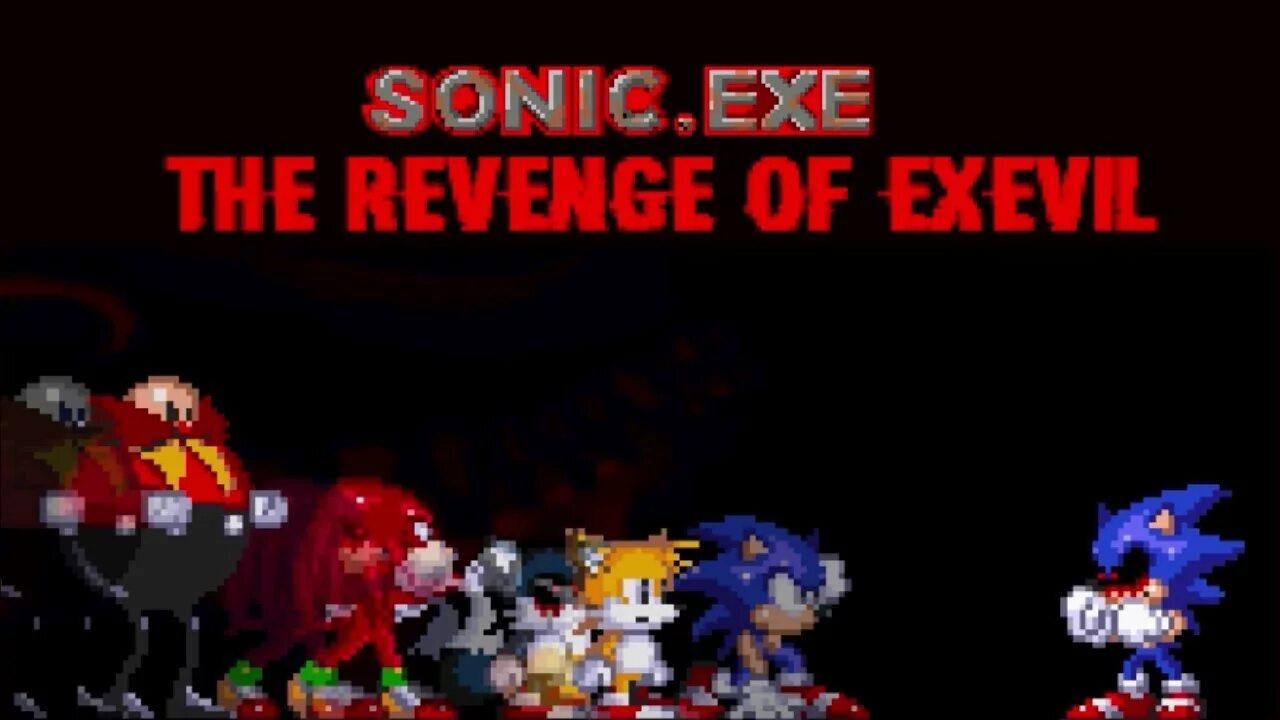 Sonic revenge. Exevil Sonic exe. НАКЛЗ ехе. Exetior Sonic exe.