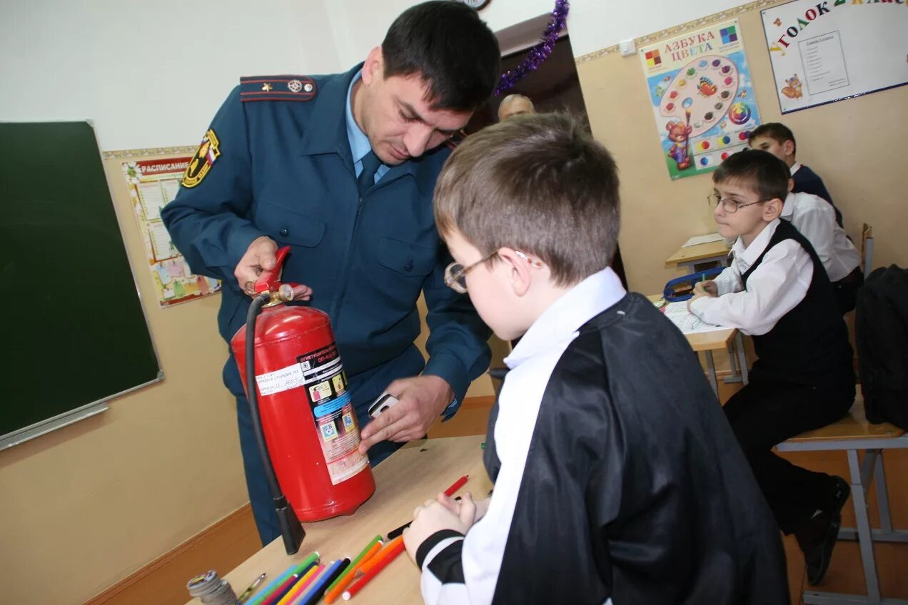 Проведение урока обж
