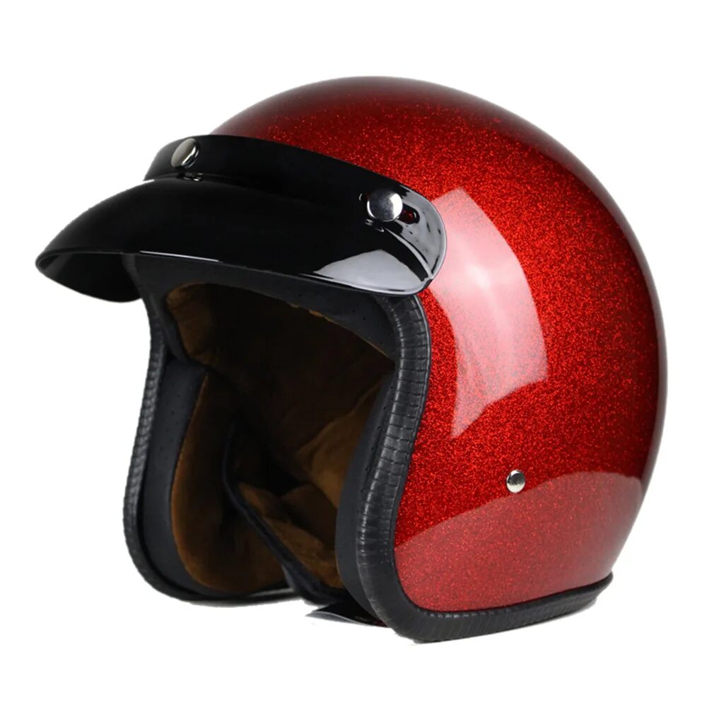 Шлем для мото. Мотоциклетный шлем casco moto. шлем мотоциклетный открытый dafu /011/ l. шлем 3/4 ретро. каска для скутера.