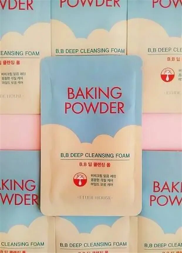 Пенка для умывания Этюд Хаус с содой. Etude House Baking Powder. Baking Powder пенка для умывания b.b Deep. Baking Powder Cleansing Foam пробник.